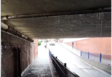 Noche de mucha lluvia e incidencias en Dos Hermanas noche de mucha lluvia