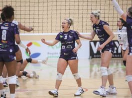 Nueva victoria de Cajasol Voley frente a CV Madrid nueva victoria