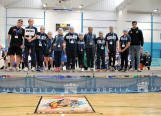 Los primeros protagonistas del waterpolo han sido sus promesas primeros protagonistas