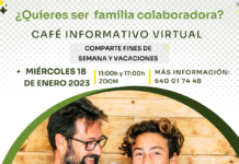 Primer café informativo para futuras Familias Colaboradoras primer café informativo