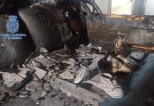 Un joven de 23 años detenido por incendiar la casa de su ex pareja joven de 23 años