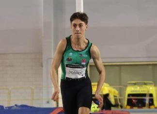Carlos Dorado, campeón andaluz de atletismo en Antequera carlos