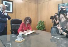 La ministra de Hacienda y Función Pública visita el Ayuntamiento ministra de hacienda