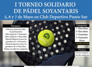 El I Torneo Solidario de pádel de Antaris ultima su inscripción I Torneo Solidario de Pádel