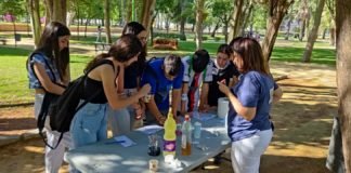 II Gymkana Científica intercentros en el Parque de La Alquería II Gymkana Científica