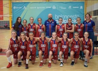 Campeón de la Final Four provincial de baloncesto alevín femenino