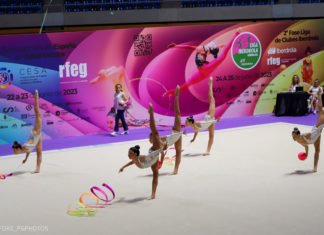 El Campeonato de España Escolar otorga bronce a la rítmica nazarena campeonato de españa escolar