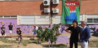 El delegado territorial de Educación visitó el CEIP Ibarburu delegado territorial de educación