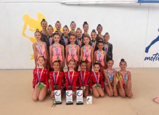 Nuevos éxitos en su palmarés para la rítmica nazarena nuevos éxitos en su palmarés