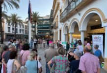 El Día mundial contra la ELA iluminó de verde Dos Hermanas día mundial de la ELA