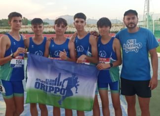 Sergio Granado, campeón de España de atletismo sub 16 sergio granado