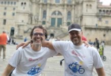 Ángel Gil hace el Camino de Santiago en una handbike ángel gil