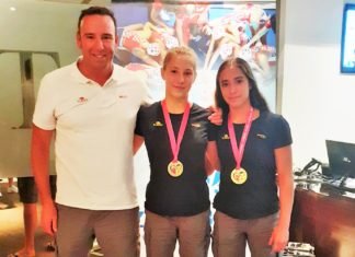 Marina López y Carmen Díaz, campeonas de Europa marina