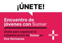 Grupo joven Sumar Dos Hermanas para las Generales del 23J grupo joven sumar