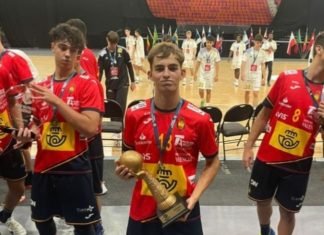 Alfonso Rodríguez, campeón de Europa con los Hispanos Promesas alfonso rodríguez