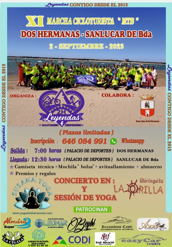 XI marcha cicloturista