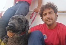Alejandro Marín, un bombero nazareno en el terremoto de Marruecos alejandro marín