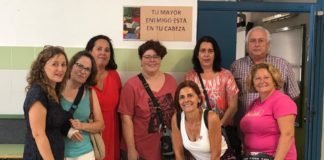 Rótulos de cerámica para las aulas del IES Alvareda rótulos