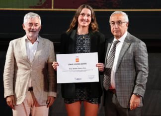 El Comité Olímpico Español homenajea a Marina García Polo comité olímpico español