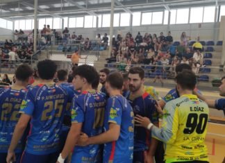 Partido igualado de principio a casi el final partido igualado