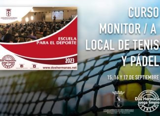 Curso de monitor local de tenis y pádel curso de monitor local