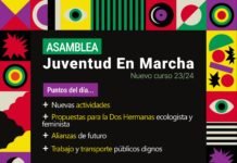 Asamblea de inicio de curso de Juventud en Marcha asamblea de inicio de curso