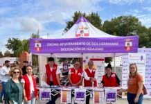 Primer Punto Violeta presencial en la Romería de Valme primer punto violeta