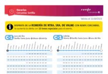 Dispositivo especial de Renfe por la Romería de Valme dispositivo especial