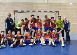 Partido vibrante del Montequinto que se resolvió en el 2º periodo partido vibrante