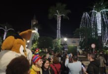 Una semana antes se inaugura el alumbrado navideño una semana antes