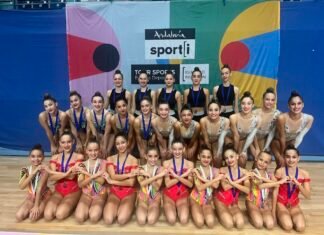 Nuevos logros para la rítmica nazarena en el Andalucía Sport-I nuevos logros