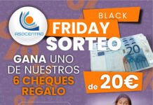 Sorteo de Asocentro de seis cheques regalos de 20 euros