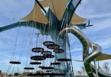 En servicio Bárbol, el nuevo juego infantil del parque forestal en servicio