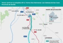 Transportes adjudica la redacción del proyecto del tercer carril de la AP-4 transportes