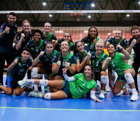 Duro encuentro en el que FP Pro Voley cayó derrotado duro encuentro