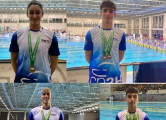 Brillante actuación de la natación local en el Open de Invierno brillante actuación