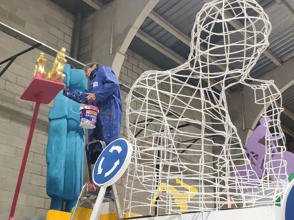 las carrozas de la cabalgata de reyes