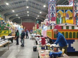 las carrozas de la cabalgata de reyes