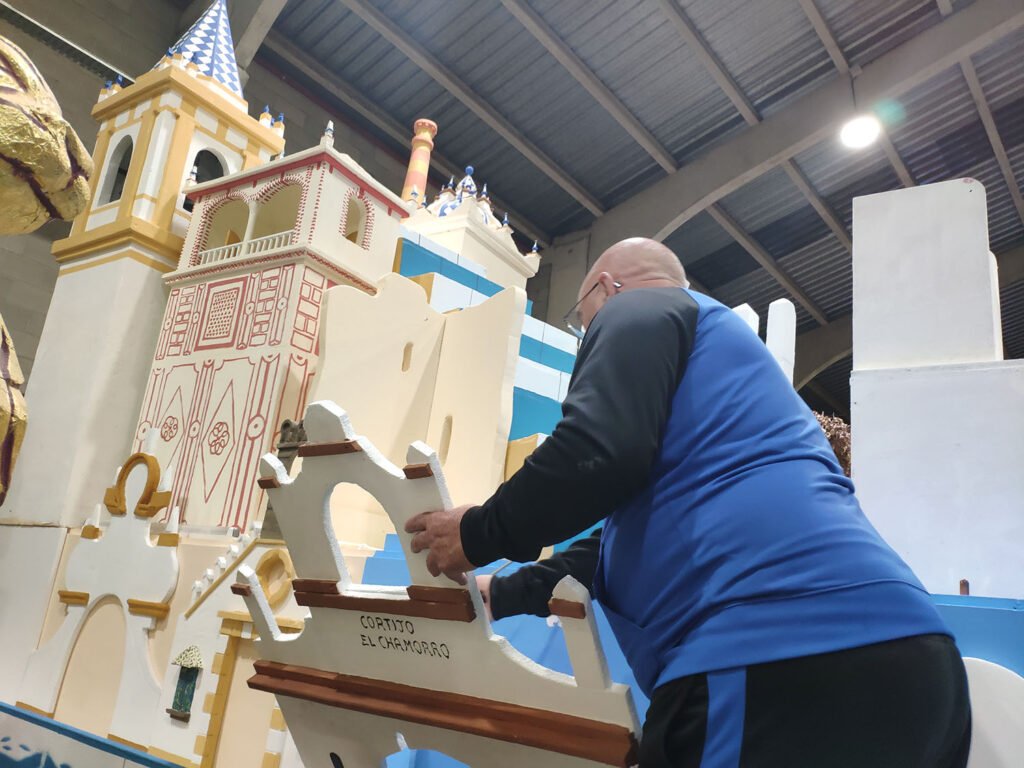 las carrozas de la cabalgata de reyes