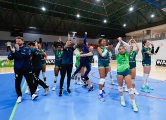 Primer partido de la segunda vuelta de la Superliga de voleibol primer partido de la segunda vuelta