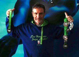 Juan Luis Ligioiz suma 5 oros y 1 plata en el andaluz máster juan luis ligioiz