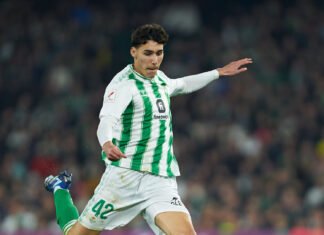 Pablo Busto debutó con el primer equipo del Betis pablo busto