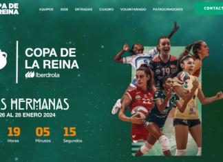La Copa de la Reina de voleibol femenino ya tiene web la copa de la reina de voleibol