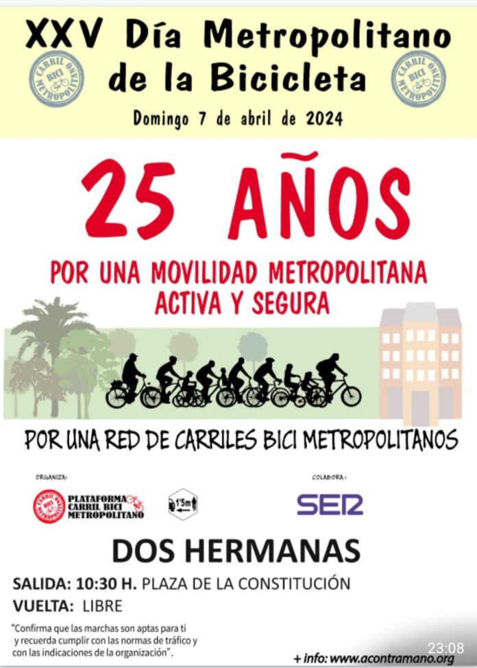 XXV Día Metropolitano de la Bicicleta