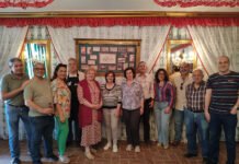 Salmedina celebra los 25 años de su caseta en la feria salmedina