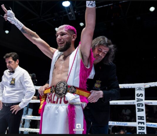 Bicampeón de España de boxeo de peso ligero bicampeón de españa