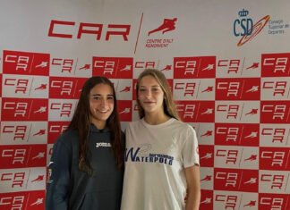 Doble representación del waterpolo nazareno con la selección doble representación