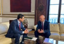 Reunión institucional entre el alcalde y el presidente de la Junta reunión institucional