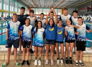 Resultados excelentes de la natación local en el Andaluz infantil