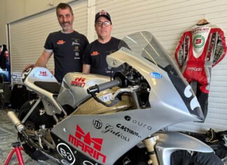 Mala suerte en Jerez para el equipo Marín Motorbikes-Miroliva mala suerte en jerez